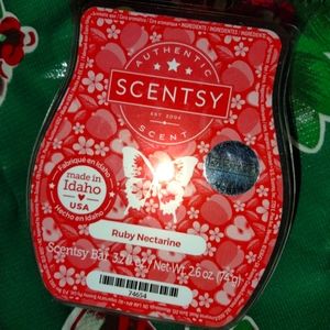 COPY - Scentsy Ruby Nectarine wax bar New 3.2 FL oz